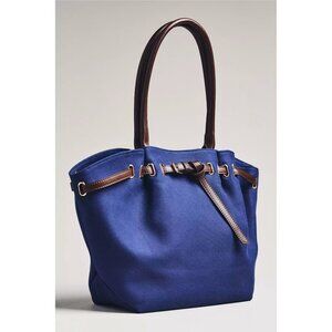 NWT Anthropologie Canvasa Belted Tote